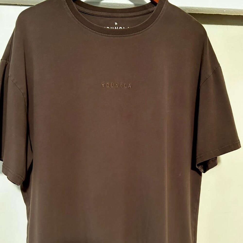 YoungLA Men's Brown T-shirt